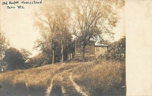 Paris ME Old Hooper Homestead Real Photo Postcard