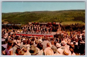 Highland Dancing, Bagpiping, Gaelic Mod, St Ann, Cape Breton NS Postcard