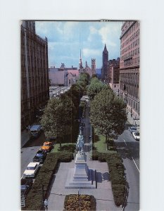 Postcard Piatt Park, Cincinnati, Ohio