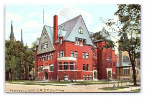 Postcard Kalamazoo Mich. Michigan Y. M. C. A. Building