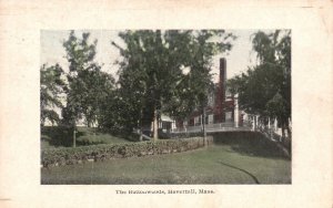 1916 Buttonwoods Haverhill Building Grounds Massachusetts MA Vintage Postcard