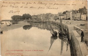 CPA Le POULIGUEN Le Port a marée basse (984644)