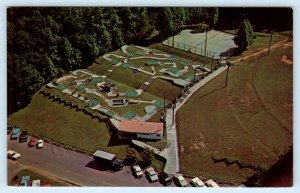 FONTANA DAM, North Carolina NC ~ Miniature Golf FONTANA VILLAGE RESORT Postcard