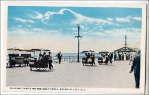 Rolling Chairs on the Broadwalk, Atlantic City NJ