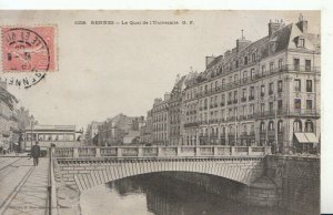 France Postcard - Rennes - Le Quai De L'Universite - Ref TZ1520