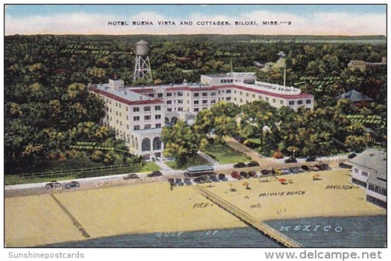 Hotel Buena Vista And Cottages Biloxi Mississippi