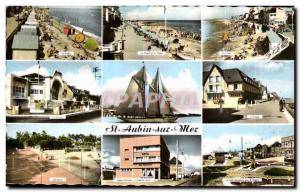 Postcard Old St Aubin sur Mer