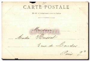 Old Postcard Entree Old Cemetery Monument high the Memory of Genereraux Rennes