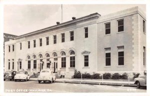 Waycross Georgia Post Office Real Photo Vintage Postcard AA6926