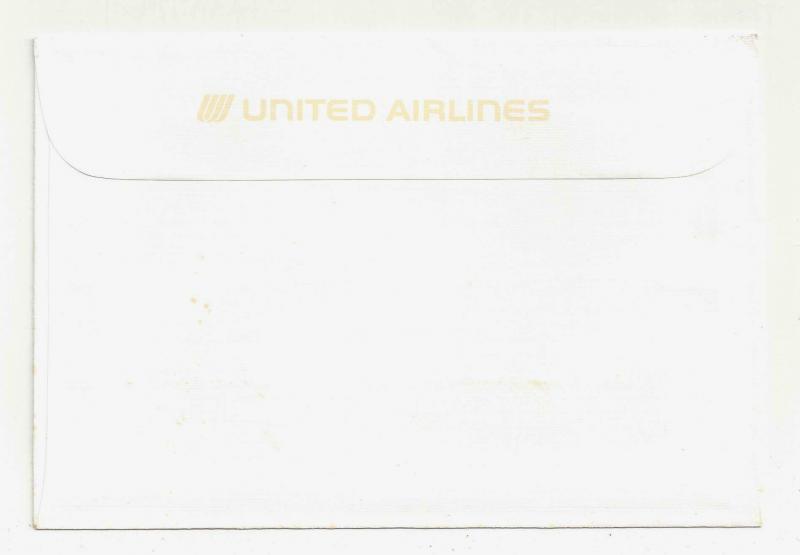 United Airlines Boeing Model 95 Roy Anderson Postcard