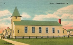 Vintage Postcard 1930's Chapel Camp Chaffee Arkansas Tichnor Quality News Pub.