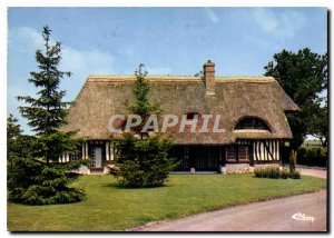 Modern Postcard Ma Normandie Chaumiere