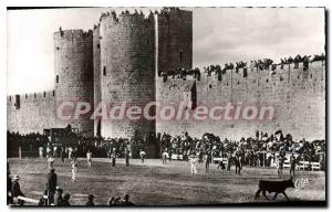 Postcard Old Aigue Mortes A Toureaux Racing Provencole