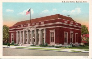 Postcard OH Bucyrus - US Post Office