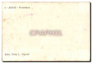 Modern Postcard Panorama Assisi
