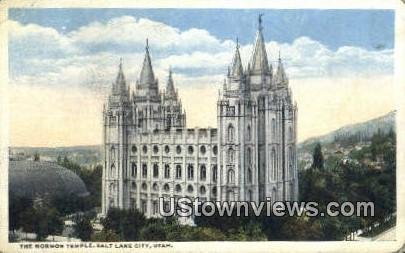 Mormon Temple - Salt Lake City, Utah UT  