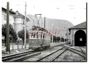 Postcard Modern 5 2/4 This HRST former depot of San Antonio.12.6.1956. pictur...