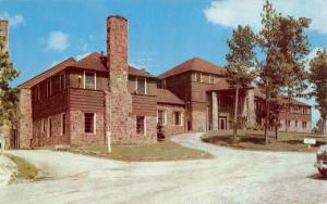 BLACK HILLS, SD  South Dakota     SYLVAN LAKE HOTEL    Roadside c1950's Postcard