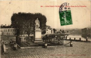 CPA CHATEAU-THIERRY Statue Jean de la Fontaine (665570)
