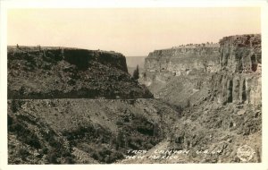 Taos Canyon, US 64 New Mexico   Vintage RPPC Postcard