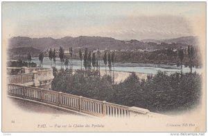 PAU, Vue sur la Chaine des Pyrenees-Atlantiques, France, 00-10s