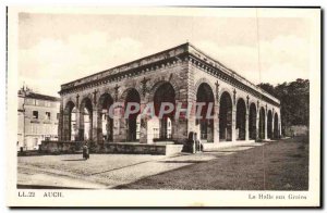 Old Postcard Auch La Halle Aux grains