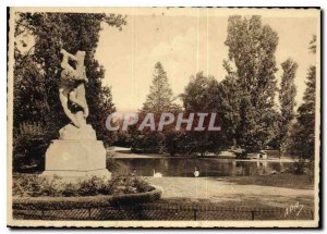 Old Postcard Montpellier A corner of Esplanade Garden