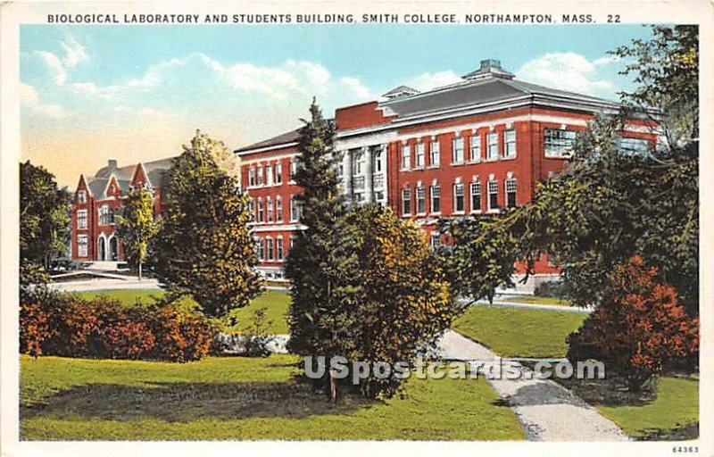 Biological Laboratory & Students' Building at Smith College - Northampton, Ma...