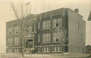 NE, Craig, Nebraska, School, RPPC