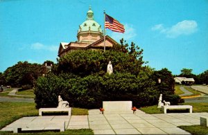 New Jersey Spring Lake Fatima Shrine Showing St Catherine's Church In Ba...