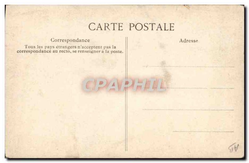 Old Postcard Jet Aviation Camp & # 39Auvours Le Mans Wilbur Wright