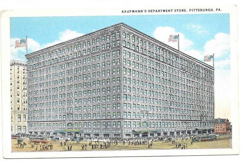 Kaufmann's Department Store, Pittsburgh, PA, Pittsburgh Promotes Progress