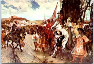 M-77573 Surrender of Granada By Moreno Carbonero Royal Chapel Granada Spain