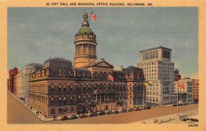 City Hall, Municipal Office Building Baltimore, Maryland MD