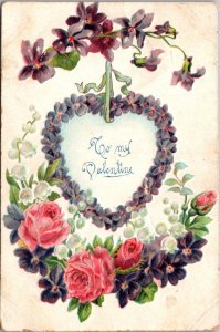 To My Valentine With Flowers