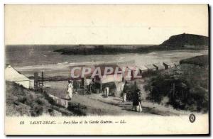 Old Postcard Saint Briac Port Hue and Great Guerin