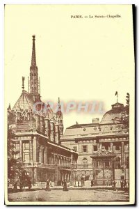 Postcard Old Paris La Sainte Chapelle