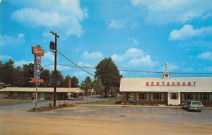 Winston-Salem North Carolina Myer-Lee Motel and Restaurant vintage pc ZC548839