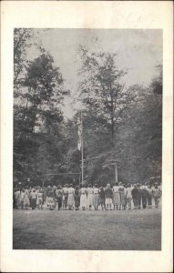 Fayette Ohio OH 4-H Summer Camp Camp Palmer Vintage Postcard