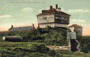 Old Block House, Fort McClary in Kittery Point, Maine