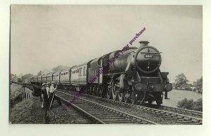 ry66 - LMS Steam Train no 4847 - postcard