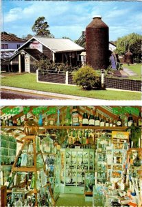 2~4X6 Postcards Tewantin Queensland Australia BOTTLE HOUSE Big Stubby & Interior