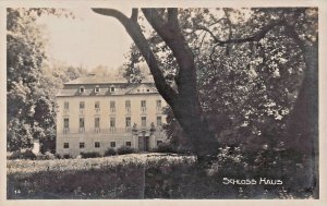 PRAGARTEN AUSTRIA 1925 POSTMARK~SCHLOSS HAUS-J MEISL PHOTO POSTCARD