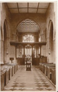 Buckinghamshire Postcard -  Hillsden Church - Real Photograph - Ref TZ3631