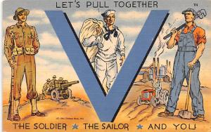 Let's Pull Together, Victory Series Patriotic 1944 