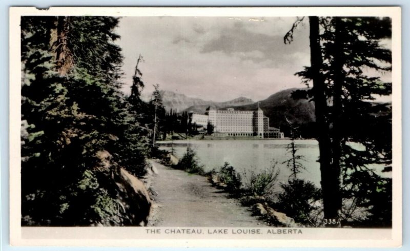 RPPC The Chateau Lake Louise ALBERTA Canada Postcard