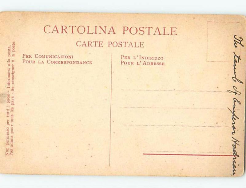 Old Postcard CASTLE Roma - Rome Italy F5551