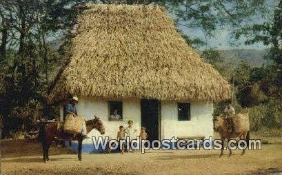 Typical Hut, Mountain Village Panama Interior Republic of Panama Unused 