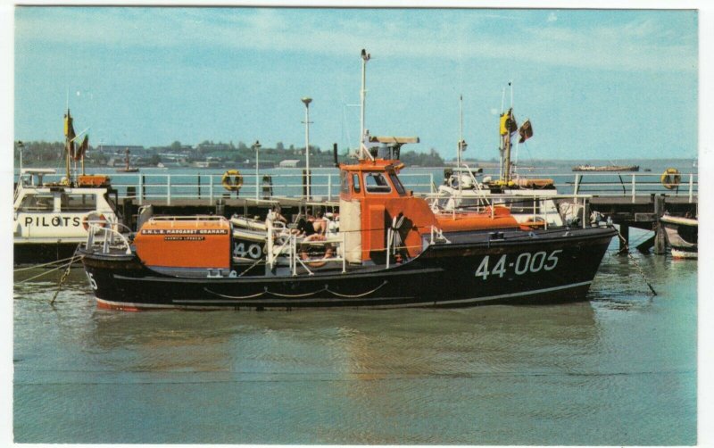 RNLI Harwich Lifeboat Margaret Graham PPC By Colourmaster, Unposted, c 1970's