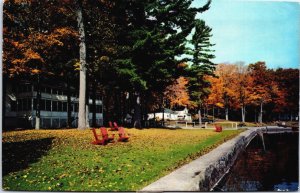 Canada Ontario Beachwood Lodge American Plan Resort Vintage Postcard C137